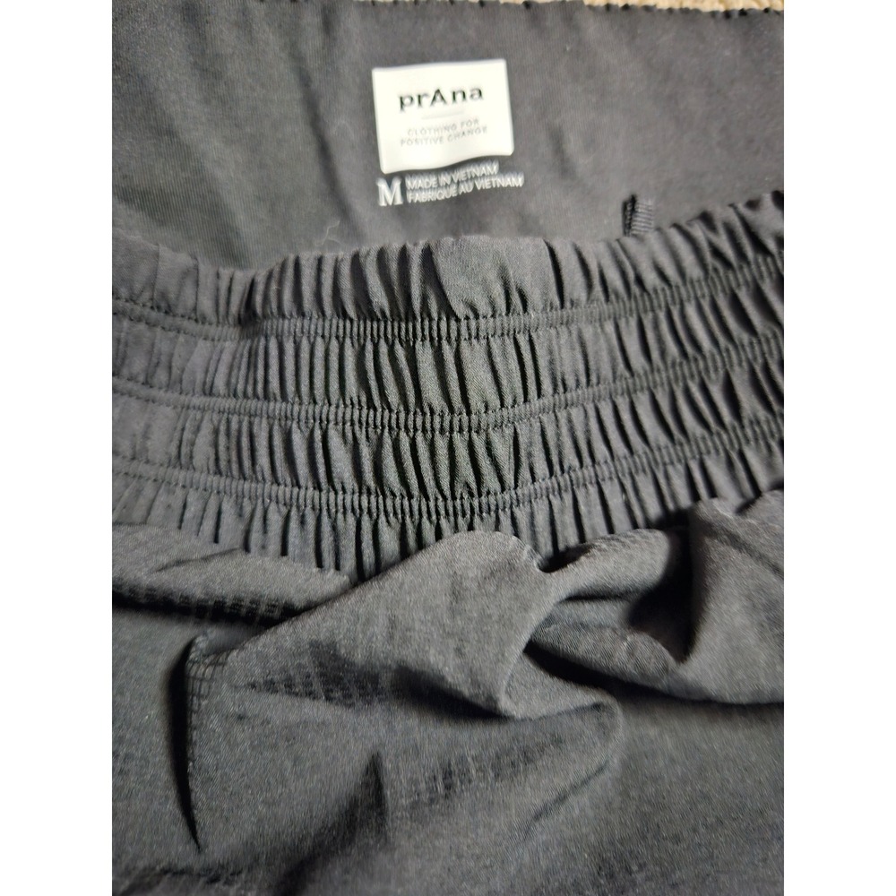 Prana Black Skort Peak to Pavement Running Shorts Womens Medium - Picture 5 of 5